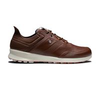 FootJoy FJ Stratos, Zapatos de Golf Hombre, Cognac/Brown/Orange, 43 EU