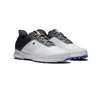 FootJoy FJ Stratos, Zapatos de Golf Hombre, White/Black/Iron, 46 EU