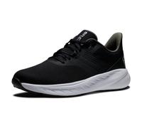 FootJoy Flex, Zapatos de Golf Hombre, Black/Black/Red, 49 EU