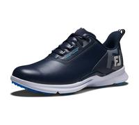 FootJoy Fuel, Zapatos de Golf Hombre, Blanco/Azul, 44 EU