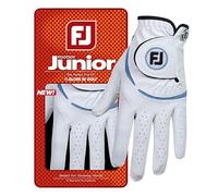 Footjoy Guante de Golf Junior para Mano Izquierda (para Golfista diestro), Blanco/Cobalto, M