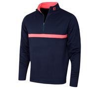 FootJoy Hombre Añadido Rayas Midlayer Elástico Transpirable Golf Suéter 41% OFF