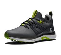 FootJoy Hyperflex, Zapatos de Golf Hombre, Charcoal/Grey/Lime, 40.5 EU