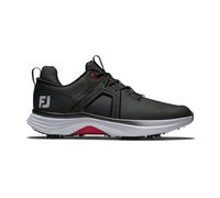 FootJoy Hyperflex zapatos de golf para hombre, negros, Con tacos, 44.5, Estándar, negro