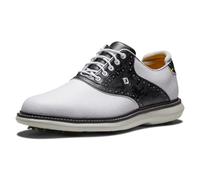 FootJoy Mens Traditions Estilo de la temporada anterior, Camuflaje blanco/carbón, 44.5 EU