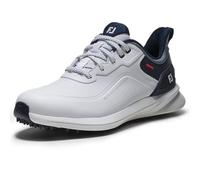 Footjoy Pro SL - Tenis de Golf para Hombre, Blanco/Azul/Rojo, Talla 46