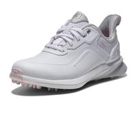Footjoy Pro SL - Tenis de Golf para Mujer, Blanco/Blanco/Gris, Talla 7.5 de Ancho del Reino Unido