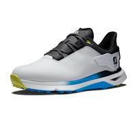 FootJoy Pro/SLX Carbon, Zapatos de Golf Hombre, White Black Multi, 46 EU Ancho