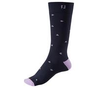 FootJoy ProDry Crew - Calcetines de moda para hombre, color azul marino/lavanda