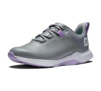 FootJoy Prolite para Mujer, Zapatos de Golf, Gris/Lila, 37 EU Ancho