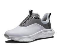 FootJoy Quantum, Zapatos de Golf Hombre, Blanco, Gris, Plateado, 42 EU