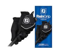 FootJoy RainGrip - Par de Guantes de Golf para Hombre, Color Negro
