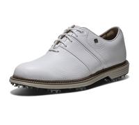 Footjoy Tenis de Golf Packard de la Serie Premiere para Hombre, Blanco/Blanco, Talla 9 de Ancho