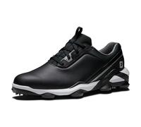 FootJoy Tour Alpha, Zapatos de Golf Hombre, Black, 44.5 EU
