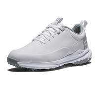 FootJoy Tour Rival, Zapatos de Golf Mujer, Blanco Blanco Gris, 40.5 EU