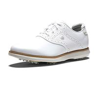 Footjoy Traditions Zapatos de Golf Lady, Blanco, Talla 38.5