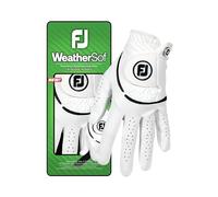 FootJoy WeatherSof - Guante de Golf para Mujer, Color Blanco