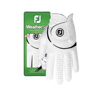 Footjoy – Guante de golf WeatherSof Mujer – Blanco/Negro – Mano izquierda – M-L EU