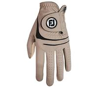 Footjoy Weathersof - Guante de Golf para Zurdos, Color Topo, Talla ML