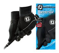 FootJoy WinterSof Guantes de Golf de Mujer Térmicos Invierno (Par) Negro