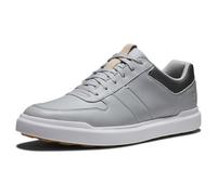 FootJoy Zapato de Golf Casual Contour para Hombre, Gris Gris Blanco, 42.5 EU