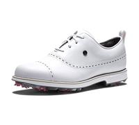 Footjoy Zapatos de Golf de la Serie Premiere para Mujer, Blanco/Blanco, 38 EU
