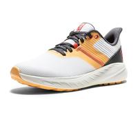FootJoy Zapatos de golf Fj Flex para mujer, Lucent Blanco/Oro Rosa/Sombra, 38.5 EU