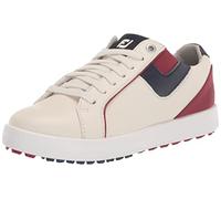 FootJoy Zapatos de golf Fj Links para mujer, hueso, borgoña, 35 EU