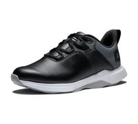 FootJoy Zapatos de Golf Prolite para Mujer, Negro/Gris Oscuro, 4 UK Wide