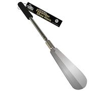 FootMatters Expansor - Cuerno para zapatos (mango extra largo, acero inoxidable, se gira para cerrar, se extiende 40 cm x 79 cm)