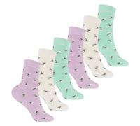 Footstar - Calcetines térmicos infantiles de felpa con motivos (3 pares o 6 pares) Calcetines de invierno, 31-34