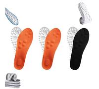 Footstr Insoles 4D Cloud Technology Sweat-Absorbentsports Insole with Arch Support 2025New Cloud Cushion Memory Foam Arch Support Insoles for Men Women (3Pair-G,41-42)