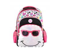 Footy Mochila Smile Rosa con Luz Led y Lentejuelas