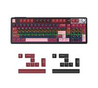 FOPATO Teclado mecánico inalámbrico al 98% para juegos/oficina, batería de 4000 mAh, Bluetooth 5.0/2.4G/USB-C, teclas PBT retroiluminadas RGB, compatible con PC Mac, clavos largos, sensación cremosa