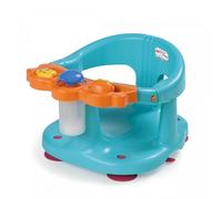 Foppapedretti, Tuffetto, asiento de baño, 30 x 38,5 x 24,5 cm, 870 g, para niños hasta 13 kg, naranja y azul