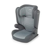 Foppapedretti Asiento infantil para coche Time I-Size de 100 a 150 cm de altura, 3 - 12 años, ECE R129, fijación dual fija (Isofix y Non), protección corporal segura, Comfort Kid Pad, color plateado