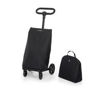 Foppapedretti Go Go - Carro de la Compra, Color Negro