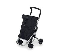 Foppapedretti Help - Carro de la Compra, Color Negro