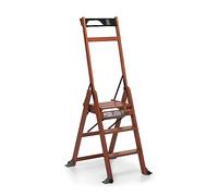 Foppapedretti Lascala 3.0 Escalera Plegable, Nogal