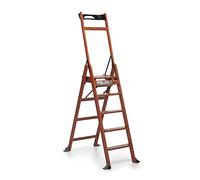 Foppapedretti Lascala 4.0 Escalera Plegable, Nuez