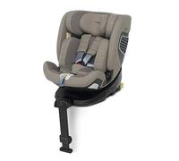 Foppapedretti Silla de coche FP360 I-Size, asiento giratorio 360°, para niños de 40 a 150 cm de altura, 0-12 años, conforme ECE R129, fijación Dualfix (Isofix y non), Safe Body Protection, Desert