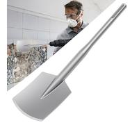 Foppla SDS Max - Pala para barro (450 x 110 mm, SDS Max, para taladro, martillo perforador, cincel, maletín de plástico), se puede utilizar para excavar grava, suelo congelado y asfalto (1 unidad)