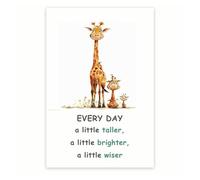 FOPURE Mindset Motivational Poster - Inspirational Print for Home Office Decor, Teacher Gifts, Study Room - Wall-Art Encouragement(Unframed,16x24inch(40x60cm))