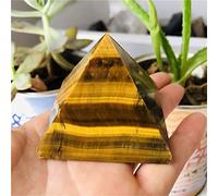 FOPURE Natural Tiger3-5cm Ojos Pirámide de Cristal Pulido Pirámide curativa Reiki Minerales Cristales de Cuarzo Piedra Regalo Piedras Naturales y Minerales