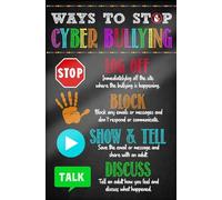 FOPURE Tech Classroom Poster Set - Computer Science STEM Wall-Art Featuring Coding Logic & Keyboard Skills for Elementary to High School(Framed,08x12inch(20x30cm))