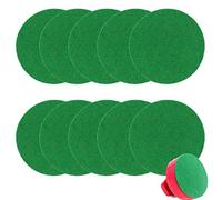 Fopytu 10 Pcs 94 Mm Air Hockey Mallet De Fieltro De Fieltro De Reemplazo Pushers De Hockey De Aire Pellatores Adhesivo Agreta Adhesivo para Air Hockey