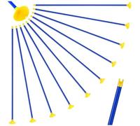 Fopytu 10 Pcs Reemplazo De Flechas De Taza De Succión para Niños Archery Juego De Flechas De Taza De Succión De Plástico para Entrenamiento De Tiro con Arco Juguetes para Niños