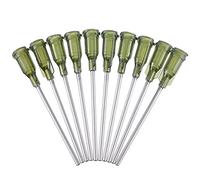 Fopytu 10 Piezas De Agujas Dispensadoras De Jeringas Aguja De 1.5 "jeringas De Calibre 14 Puntas De Bloqueo para Mezclar Muchos Líquidos