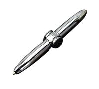 Fopytu Bolígrafo Fidget Giro con Luz Led Ayuda Multi Funcional Reductor Ayuda Ayuda Pensar Bolígrafo Pen Anti Estrés Ansiedad Pen