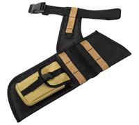 Fopytu Carcaj De Cadera para Tiro con, Carcaj De Flechas, Soporte De Flecha con Cinturón Ajustable, Bolsa De Flechas para Práctica De Tiro con Compuesto Y Recurvo.